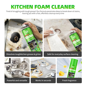 Offre Spéciale 700Ml Heavy Duty Graisse Enlèvement Spray Bulle Remover <span class=keywords><strong>Cuisine</strong></span> <span class=keywords><strong>Nettoyant</strong></span> Dégraissant Huile Tache <span class=keywords><strong>Nettoyant</strong></span> - Product Image 3