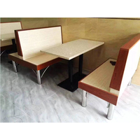 Günstiger Preis und gute Qualität einfaches Design Esstisch mit Buffet Side board