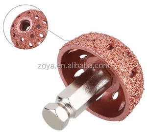 Herramienta de reparación de automóviles 50*25MM Contour Cup Grit 60 Herramienta abrasiva Escofinas circulares Herramienta de pulido Reparación de neumáticos - Product Image 3