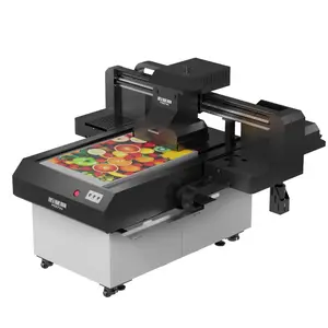 M-6090W Impressora plana UV, impressão de produtos metálicos, exposição, etc