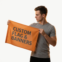 Drapeaux et bannières personnalisés de haute qualité, logo personnalisé, impression numérique, imperméables, écologiques, polyester, tailles personnalisées