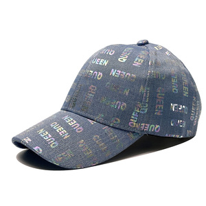Cappellino da Baseball in Denim Versatile nuovo stile cappello da <span class=keywords><strong>regina</strong></span> personalizzato per uomo e donna berretto alla moda da esterno Cross-Border - Product Image 6
