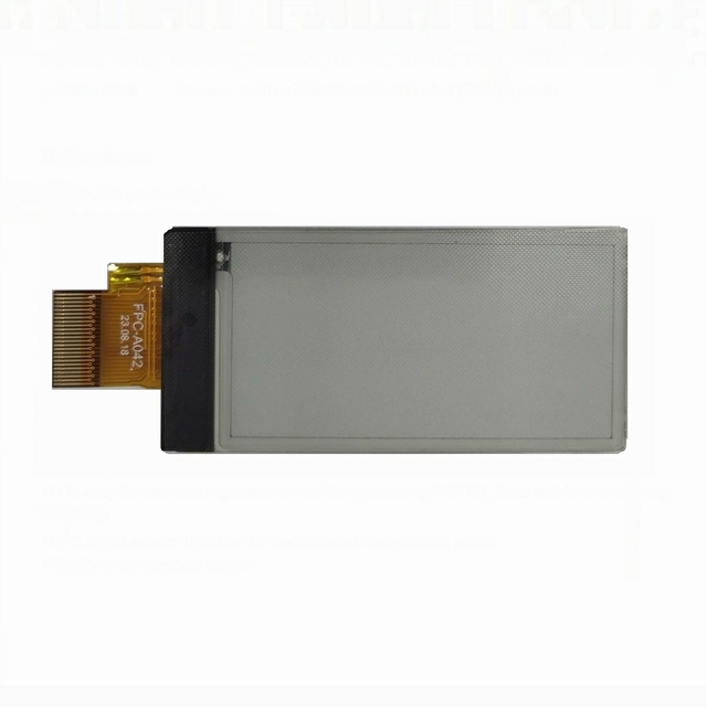 2.13 Inch E Ink E-Paper Display Module with LED Front Light & SSD1680 Driver 122x250 Pixels