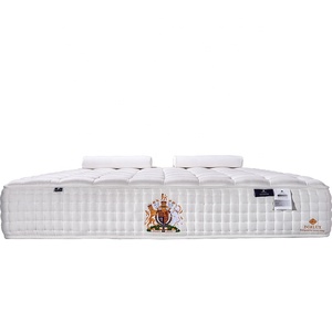 12 Inch King Queen Twin Natural Latex Foam Pocket Spring Mattress