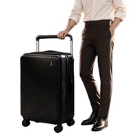 Valise rigide à roulettes en ABS avec poignée numérique et balance intégrée pour le transport en gros