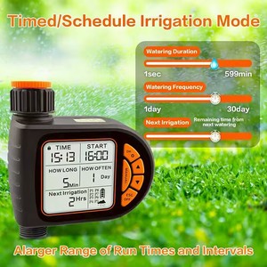 Programmateur d'arrosage automatique intelligent pour jardin extérieur, contrôleur d'irrigation, minuteur d'eau pour jardin - Product Image 2