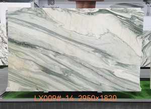 Mármol Natural <span class=keywords><strong>Cipollino</strong></span> Ondulato <span class=keywords><strong>Verde</strong></span>, Mármol Light <span class=keywords><strong>Verde</strong></span> Luana, Losa de Mármol, Azulejo, Encimera, Tamaños Personalizados - Product Image 3