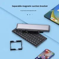 Keyboard Desktop Lipat Aluminium Alloy Berkualitas Tinggi Kustom