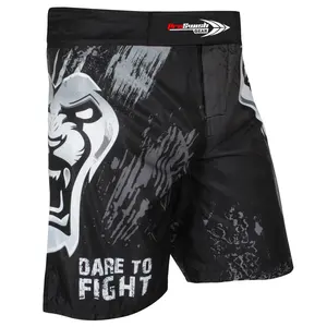 Aanpasbare Sublimatie Mma Worstelende Vecht-En Trainingsshorts Geschikt Voor Vechten En Oefenen Met Micro-Stretchstof