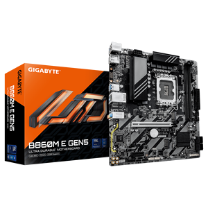 Carte mère Intel B860M E GEN5 DDR5 8800MHz, socket LGA1851, micro-ATX, nouvelle, Realtek, RAM, CPU - Product Image 2