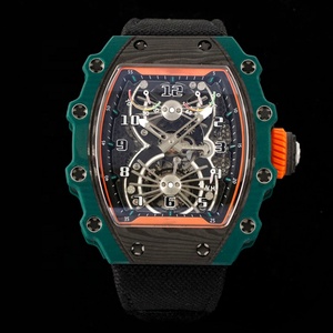 Luxury RM-Style Carbon Fiber <b>Skeleton</b> Tourbillon Men's <b>Automatic</b> <b>Watch</b> 21-02 Luxury Sports <b>Watch</b> with Sapphire Crystal - Product Image 3