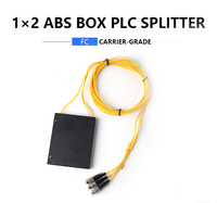 Répartiteur de cassette PLC à fibre optique FTTH haute performance 1x2 FC/UPC, type boîtier ABS |   Haute qualité et fiable |   Livraison rapide