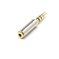 Adaptateur de connecteur Audio Jack 3.5mm à 2.5mm pour câble de haut-parleur Aux casque stéréo micro 2.5mm mâle à 3.5mm prise femelle