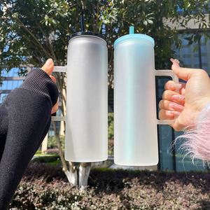Lot de 25 tasses en verre givré de 20 oz, droites et fines, vierges pour sublimation, pour wraps UV DTF, vente en gros - Product Image 3