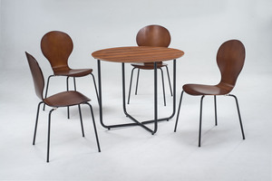 Muebles para el hogar modernos, juego de comedor comercial, mesa de comedor de madera para uso en la cocina en el comedor - Product Image 3