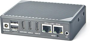 NanoPC-T6 LTS มินิสมาร์ทไอออทเกตเวย์ <span class=keywords><strong>WiFi</strong></span> เราเตอร์ที่มี6Tops NPU 2X PCle 2.5G ชุดพัฒนาพอร์ตอีเธอร์เน็ต - Product Image 3