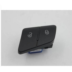 สวิตช์ล็อคกลางรถยนต์ Volkswagen รุ่น 3C0962125 ปุ่มกดล็อคประตู สำหรับ Magotan B6 12V ทำจากพลาสติก - Product Image 1
