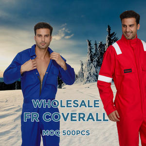 Overol Ignífugo Xk-180068, 100% Algodón, Costuras Selladas, Ropa de Seguridad para la Industria Química, Petrolera y Metalúrgica - Product Image 5