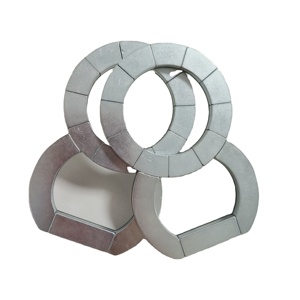 Ensemble d'aimants en terre rare N52 à bobine personnalisée, aimant puissant pour panneau arrière de voiture, 96x60mm, avec services de soudage et de pliage - Product Image 1