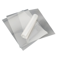 Feuille de film plastique conducteur transparent souple et flexible en PET ITO personnalisé, résistant, disponible pour la découpe