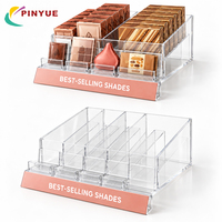 Présentoir de Comptoir Modulaire en Acrylique pour Cosmétiques, Organisateur de Maquillage, Plateau de Présentation avec Accessoires Mix & Match pour Magasin de Détail