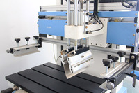 Impresora PCB semiautomática, máquina de serigrafía de cama plana, con mesa de vacío