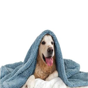 Mantas suaves y cálidas de felpa personalizada para perros y mascotas Sherpa Fleece - Product Image 4