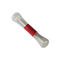 Tubes de brillant à lèvres ronds de 6 ml, personnalisés, à double tête, en plastique, vides, fabriqués en Chine, pour gloss à lèvres (OEM)
