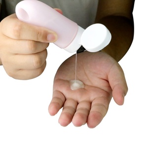 Custom Mini 30ml 1oz PE Travel Size Hand Sanitizer <b>Bottle</b> Empty Travel <b>Plastic</b> <b>Bottle</b> with Keychain or Carabiner for Your Choose - Product Image 5