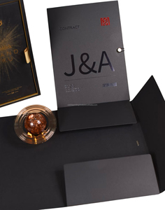 Classeur A4/A5 personnalisé de luxe imprimé en technique d'impression offset fabriqué à partir de papier carton papier d'art papier couché - Product Image 2