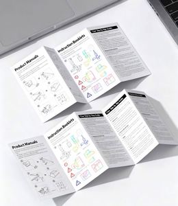 Manuel d'utilisation pliable personnalisé en PVC de haute qualité (feuille d'instructions) – Conception et marquage personnalisables - Product Image 2