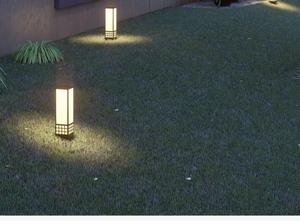 Luces Solares de Césped para Patio, Poste de Puerta de Villa, Lámpara de Cabeza, Valla de Pared Decorativa, Linterna, Jardín, Paisaje, Bolardo de Luz - Product Image 6