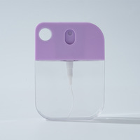 Flacon de parfum de voyage vide en plastique portable de 38 ml, 40 ml, 45 ml, 50 ml, en forme de carte de crédit, vaporisateur de poche