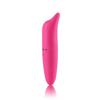 Vibrateurs Seksfun, piles AA, pas cher, bleu, petit dauphin, mini masseur AV pour point G, petit vibrateur, jouet sexuel féminin