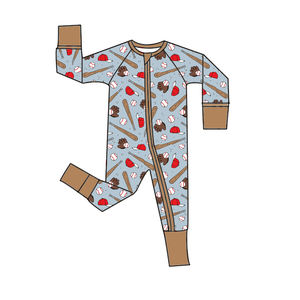 Pijamas de Bambú para Bebé de Alta Calidad al por Mayor con Cierre de Cremallera, Cajas Misteriosas Sorpresa a Bajo Precio, Entrega Rápida, RTS, Unisex - Product Image 6