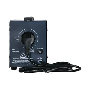 AVR 800W 1000W 220V Régulateurs de tension automatiques à affichage numérique Stabilisateurs de tension AVR 220V 1KVA