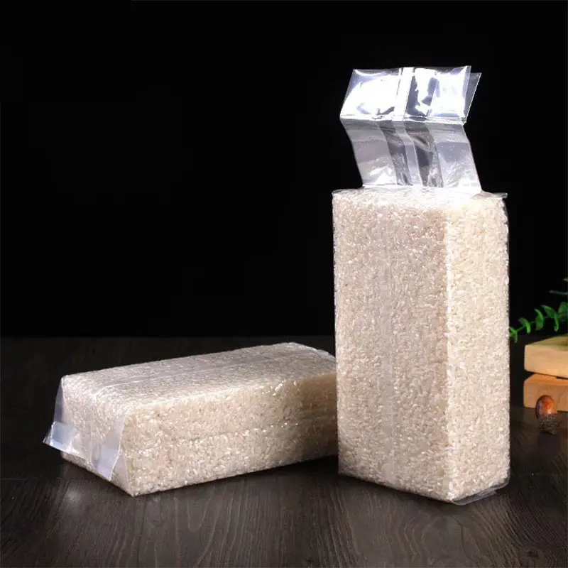 1kg 2kg5kgカスタム印刷食品真空プラスチックナイロン包装袋米包装用
