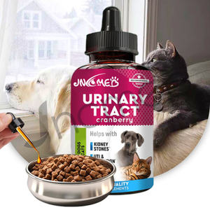 Tratamiento <span class=keywords><strong>Natural</strong></span> para Infecciones Urinarias en Perros y Gatos, Soporte Renal con Arándano para la Vejiga, Gotas para el Cuidado de la Salud Renal de Mascotas con Incontinencia - Product Image 1