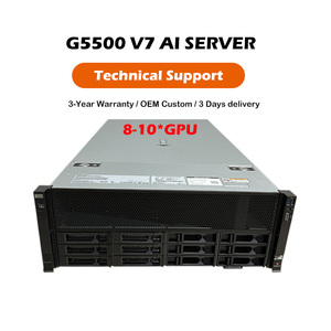 Học tập sâu Intel Bộ vi xử lý trí tuệ nhân tạo RTX 4090 máy chủ huaweis g5500 V7 4U ai 8 GPU <span class=keywords><strong>video</strong></span> máy chủ giá - Product Image 1
