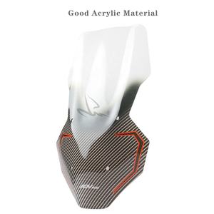 <span class=keywords><strong>Pare</strong></span>-<span class=keywords><strong>brise</strong></span> de moto en acrylique de haute qualité, surélevé de 55 cm, pour accessoires Honda ADV 150, vente en gros - Product Image 3