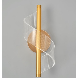 Lampe murale LED moderne créative en forme de vis pour salon, applique murale design personnalisée en acrylique pour chevet, nouveauté 2024 - Product Image 5