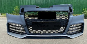 Kit carrosserie de style nouveau, pare-chocs avant avec <span class=keywords><strong>calandre</strong></span>, <span class=keywords><strong>calandre</strong></span> pour feux antibrouillard pour <span class=keywords><strong>Audi</strong></span> <span class=keywords><strong>TT</strong></span> TTS MK2, mise à niveau vers TTRS 2008-2012 - Product Image 4