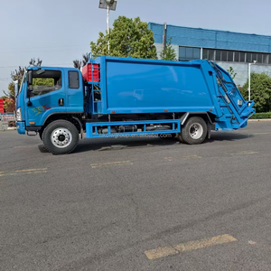 Camion poubelle à compression robuste à commande automatique, capacité 15 mètres cubes, livraison directe d'usine - Product Image 5