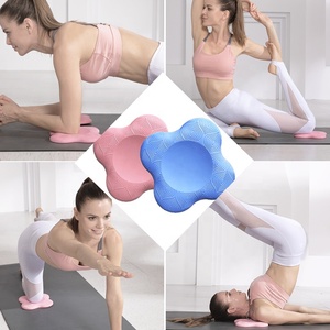 Almohadilla gruesa para hacer ejercicio para niños y mujeres, estera de Yoga de PU redonda con logotipo personalizado, respetuoso con el medio ambiente, para Fitness, gimnasio en casa, entrenamiento, <span class=keywords><strong>Pilates</strong></span> - Product Image 6