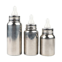 2021 nuovo design personalizzato Design professionale in acciaio inox metallo bottiglia per il latte del bambino