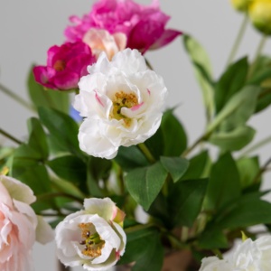 <span class=keywords><strong>Fleur</strong></span> artificielle Tianxiang pivoine en tissu de soie haut de gamme, fabriquée à la main, écologique, style moderne, pour vitrine d'hôtel, décoration de maison, Pâques - Product Image 5