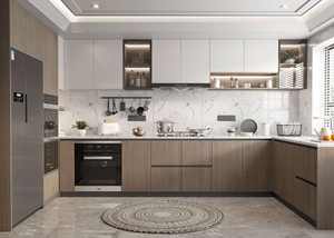 Colección de Gabinetes de Cocina Premium con Diseño Gratuito, Fregadero de Acero Inoxidable y Superficie de Mármol - Product Image 6