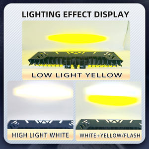 5 Lensa Lampu Sorot Motor LED Lampu Depan Lampu Mengemudi 5064 Lampu Beads Lampu Kerja Lampu Kabut untuk Mobil Truk - Product Image 4