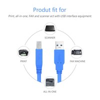 Câble USB 3.0 de haute qualité pour imprimante Fujitsu ScanSnap IX500 Scanner Dell S2340T moniteur Dell AM à BM