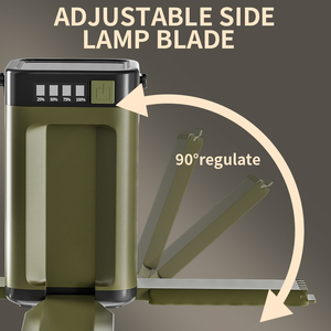 Foldable <strong>Camping</strong> <strong>Light</strong> Power Bank <strong>Rechargeable</strong> Lantern Waterproof Portable Flashlight LED Tent <strong>Light</strong> for <strong>Camping</strong> Hiking - Product Image 6